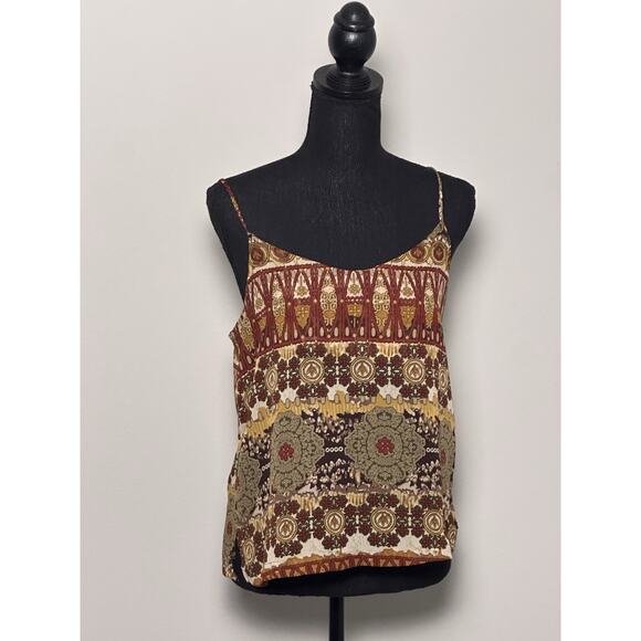 Show Me Your Mumu Women’s Tank Camisole Top Size (S) Womens Western Print - Picture 10 of 16